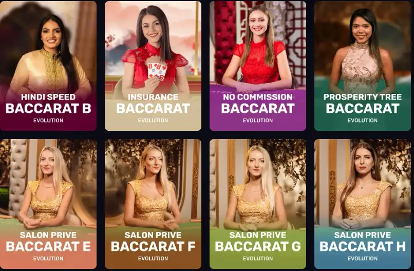 crashpirate casino baccarat games