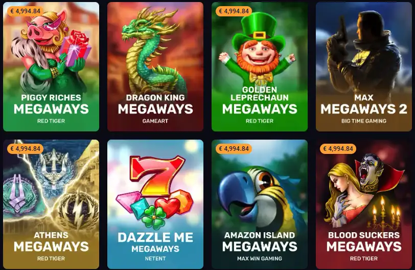 crashpirate casino megaways games